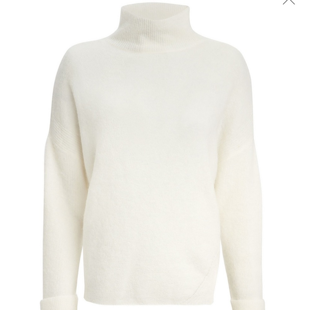 Michelle Mason Ivory Turtleneck Sweater